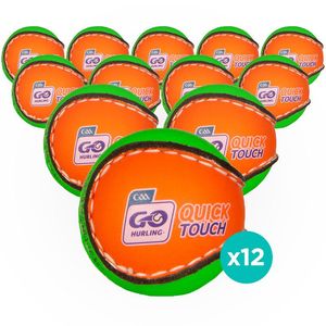 Ballon de hurling Quick Touch vert/orange Sliotar, ballons de sport de haute qualité avec logos personnalisés - Product Image 3