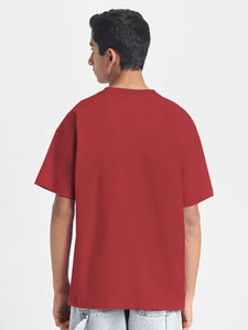 เสื้อยืดผู้ชายสีพื้น คอกลม แขนครึ่ง ผ้าฝ้ายออร์แกนิค 100% ผลิตในอินเดีย ความยาวปกติ เนื้อผ้านิตเนื้อนุ่ม โลโก้ด้านหน้า - Product Image 5