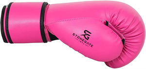 Gants de boxe en cuir véritable de qualité supérieure, logo personnalisé, couleur au choix, pour entraînement et combat, sangle réglable 2026 - Product Image 4