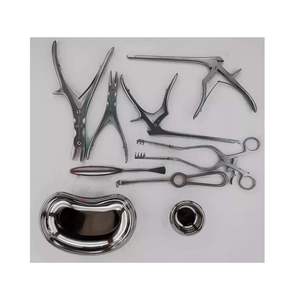Nuevo Set de Cirugía Neuroespinal Ortopédica de 10 Piezas con Fuente de Alimentación Manual y Bandeja Renal con Aprobación CE - Product Image 1
