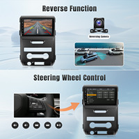 Pemutar Video Stereo mobil 9 inci, pemutar Radio mobil DSP Multimedia Android kontrol pusat navigasi GPS
