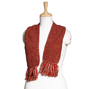 Écharpe unisexe en tricot uni - Accessoire d'hiver minimaliste - Écharpe douce de couleur unie avec logo personnalisé - Product Image 1