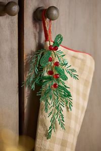 Golden Velvet Star Christmas Ornaments Handcrafted Traditional Decor - Product Image 6