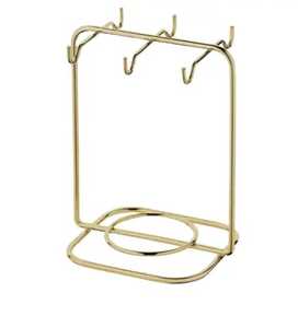 Skies Traders Modern Movable <b>Over</b> <b>the</b> <b>Door</b> Wood Organizer Rack with Heart Design Hanging Storage <b>Hooks</b> - Product Image 5