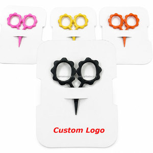 Factory Wholesale Mini Embroidery Scissors Flower Handle Precision <b>Thread</b> <b>Cutter</b> Custom Packaging - Product Image 1