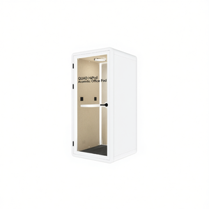Cabines acoustiques de bureau QUAD HiPod pour l'intimité, pour les appels téléphoniques et le travail, pour une utilisation au bureau - Product Image 2