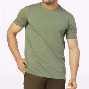 Camiseta de Verano para Hombre, Nuevo Diseño, Manga Corta, Última Moda, Informal, 100% Algodón, Color Personalizado - Product Image 1