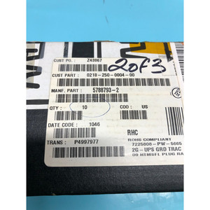 Lote de 10 conectores 5788793-2, DB-9, RA, TH, 183902 - Equipos y piezas de semiconductores de confianza globales en el mercado - Product Image 4