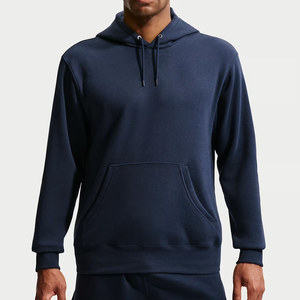 Sudadera con capucha cálida con dobladillo acanalado y cierre con cordón ajustable - Product Image 6