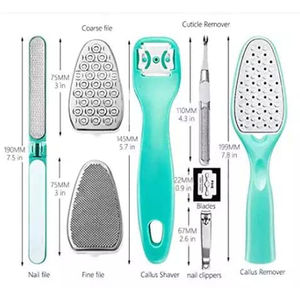 Kit de Pedicura Personal con Herramientas Sencillas para el Cuidado de los Pies, Kit de Pedicura Estilo Salón con Estuche de Almacenamiento Compacto - Product Image 6