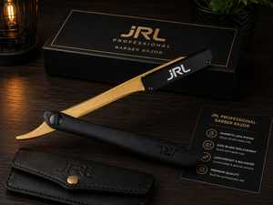 Navaja de Afeitar Magnética de Acero Inoxidable Dorado JRL, Afeitado de Alta Calidad, Logotipo Personalizado, Embalaje a Color - Product Image 4
