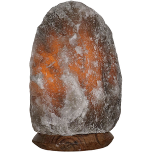 Custom Packaging Natural Gray Himalayan Crystal Salt Lamp Pyramid Shape with Dimmer <b>Touch</b> <b>Switch</b> Hand Carved Rock Salt Lamp - Product Image 5