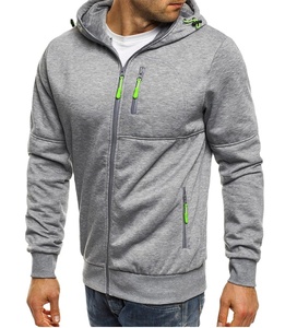 Sudadera de otoño e invierno para hombre, sudadera deportiva de ocio de Jacquard, cárdigan, chaqueta con capucha, Sudadera con capucha 2026 - Product Image 1