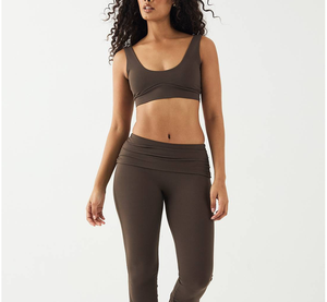 Soutien-gorge de sport en nylon et élasthanne pour la gym, le fitness et le yoga, design personnalisé, doux pour la peau, pour adultes, grandes tailles, vêtements de sport tendance - Product Image 4