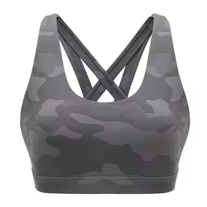 OEM ODM High Quality Customized Women Backless Yoga Sports Bra High Support Breathable Plus Size Removable Cups - Product Image 4