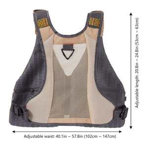 Ensemble gilet et ceinture de fauconnerie en toile de nylon imperméable et respirante avec motif imprimé pour la manipulation des oiseaux - Product Image 4
