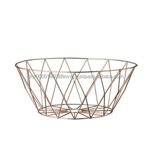 Cesta de pan de Color negro de hierro a granel con la cesta de alambre de forma Rectangular de la mejor calidad para accesorios de cocina - Product Image 6