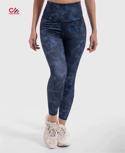 Nouveau design Leggings pour femmes, taille haute, confortables pour la course, 100% coton, nouvelle arrivée, meilleur design, leggings de yoga à taille élastique - Product Image 5