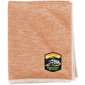 Toalla Deportiva de Microfibra de Secado Rápido, Color Verde Sólido, Absorbente, para el Cuello, con Técnica de Sublimación, Impresión Personalizada, para Hombre - Product Image 5