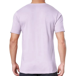Men's Polyester/Cotton Crew Neck T-Shirt Blank Custom Daily Use Pullover Closure <b>Lounging</b> <b>Light</b> Outdoor Anti-shrink 300g - Product Image 6