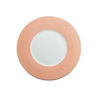 Assiette de présentation de luxe en marbre bleu, assiette décorative pour la mise en table de mariage, banquets d'hôtel, événements, traiteur, réutilisable