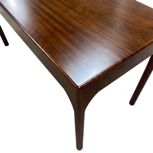 Table à manger en bois brun rectangulaire, mobilier moderne pour appartement, salon - Product Image 4