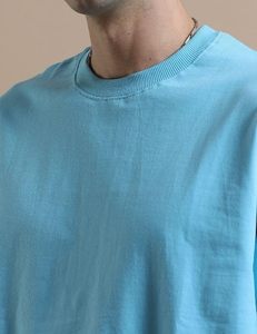 Clean Everyday Style O neck Oversized Casual And <b>Party</b> Wear Half Sleeve Tee Crafted For Men - Product Image 1