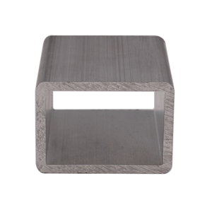 Tubos y perfiles de aluminio de metal cuadrado y <span class=keywords><strong>rectangular</strong></span> extruido de aluminio hueco personalizado 6061 y 6063 - Product Image 1