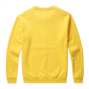 Sweat-shirt personnalisé pour homme en molleton bouclette, col rond, épais, doublure polyester-coton, couleur unie, épaules tombantes, pull d'hiver, OEM - Product Image 6