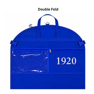 กระเป๋าใส่เสื้อผ้ากันน้ำสำหรับผู้หญิง Zeta Phi Beta Sorority แบบพับได้ พร้อมที่แขวนในตู้เสื้อผ้า สำหรับจัดเก็บและเดินทาง - Product Image 3