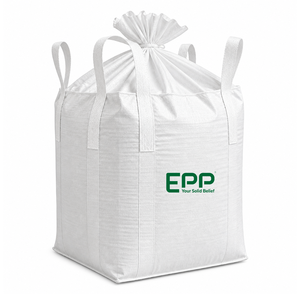 Factory Directly <b>Bulk</b> Flexible Intermediate <b>Bulk</b> Containers Cubic <b>Bag</b> 1000Kg for Gravel and Fertilizer With 5:1 Big <b>Bags</b> - Product Image 1