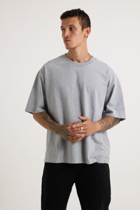 Camiseta Extra Grande de Algodón de Alta Calidad para Hombre, Mangas Cortas, con Nuevo Diseño, Servicio OEM Personalizable, en Oferta - Product Image 2