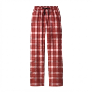 Pantalones de Pijama de Franela a Cuadros para Hombre, Cintura Elástica con Cordón, Algodón, Largos, Transpirables, Casuales, para Verano, con Bolsillos - Product Image 6