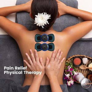 Masseur corporel musculaire 19 vitesses 8 modes avec 2 coussinets interchangeables pour soulager les douleurs au cou et aux épaules, pour une relaxation complète du corps, bras et jambes - Product Image 3