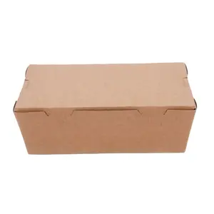 Fornitore globale di scatole di carta Kraft per imballaggio alimentare di dimensioni 180x120x50mm di altissima qualità