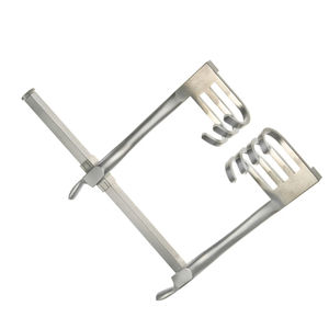 Écarteur de laminectomie style Frazier 8 cm à 4 branches en acier inoxydable, instrument chirurgical de colonne vertébrale, outil chirurgical de qualité allemande - Product Image 2