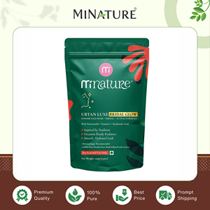 Precio competitivo, buena calidad, ingredientes 100% puros y naturales, mascarilla facial Ubtan Luxe Bridal Glow de la India para el cuidado de la piel. - Product Image 2