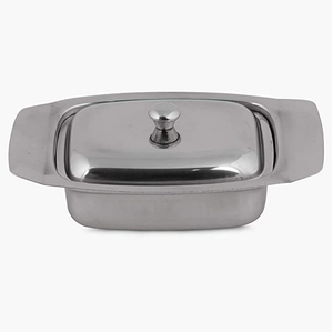 Stainless Steel Eco-friendly Multifunction Butter Box <b>Cheese</b> <b>Storage</b> <b>Container</b> Covered Lid Handle for Food <b>Storage</b> - Product Image 3