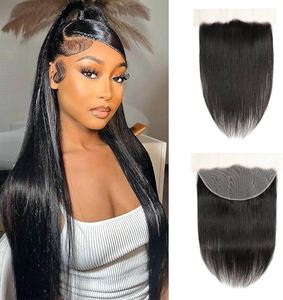 Cabello Remy Vietnamita de Alta Calidad 4x4 5x5 con Cierre de Encaje Liso Extremo, Doble Trama a Máquina, 100gr, Todos los Colores, Directo de Fábrica - Product Image 1