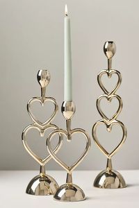 Premium <b>Brass</b> Gold Taper Candle <b>Holders</b> Modern Handmade Design for Best Price - Product Image 4
