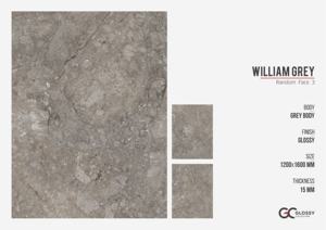 กระเบื้องพอร์ซเลนเคลือบเงาคุณภาพสูงขนาด 1200x1600 มม. สำหรับปูพื้นและผนัง ดีไซน์ทันสมัย ป้องกันแบคทีเรีย และกันลื่น - Product Image 5