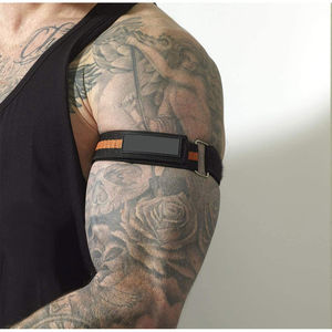 Bandas de Oclusión de Flujo Sanguíneo Ajustables para Entrenamiento de Cadera con Guía de Ejercicios, Bandas de Restricción de Tela para Entrenamientos - Product Image 6