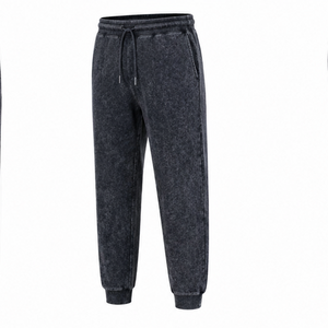 Pantalones Jogger de Algodón con Lavado Ácido, Estilo Vintage, Corte Holgado Personalizado, Ropa Casual Urbana Unisex, Fabricante de Ropa al Por Mayor - Product Image 6