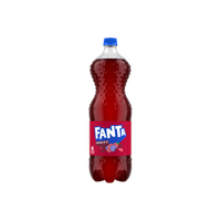 Pack de vente au détail de boisson gazeuse aromatisée faible en gras Fruity 330 ml
