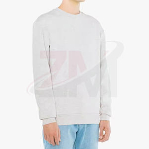 Fabricant OEM sur mesure – Polaire 100 % coton pour homme, impression personnalisée, coupe oversize, production directe usine, vente en gros, en stock - Product Image 2