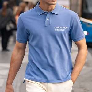 Polos de negocios para hombre de alta calidad hechos a medida, MOQ bajo, polos deportivos transpirables para tenis y golf, camisetas de verano personalizadas. - Product Image 1