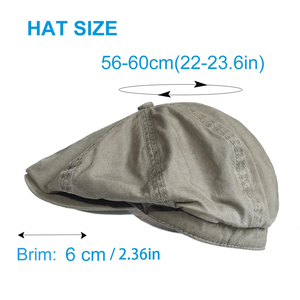 Gorras Ivy al por Mayor, Unisex, de Algodón, Gorras Ivy de Múltiples Paneles, Transpirables, Casuales, para Primavera y Otoño, para Adultos, OEM, ODM - Product Image 3