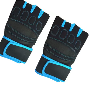 Customizable Half-Finger Gym <b>Gloves</b> Neoprene Sport Fitness Workout <b>Gloves</b> for <b>Weight</b> Lifting Design Your Own Workout Gear - Product Image 5