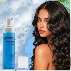 Offre Spéciale – Lotion Moussante Wrapp-It Shine – Fixation Forte, Séchage Rapide, Texturisante et Volumisante à l'Huile de Coco 237ml – Mousse Fixante pour Cheveux Humides 4C - Product Image 2