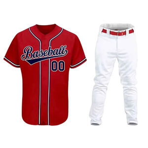 Maillot de baseball professionnel pour homme, respirant, à manches courtes, uniforme d'équipe personnalisé, fabriqué au Pakistan, best-seller - Product Image 2